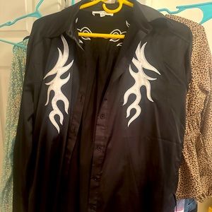 12 Tribe Size S Cowboy Shirt